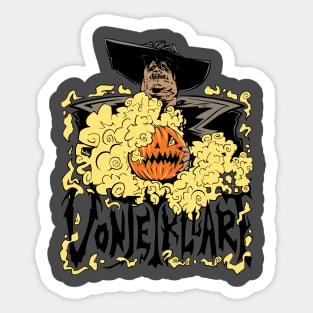 Vonjekyllart Logo Yellow Smoke Sticker